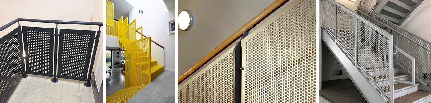 Perforated Metal Floor and Stair Tread Protection