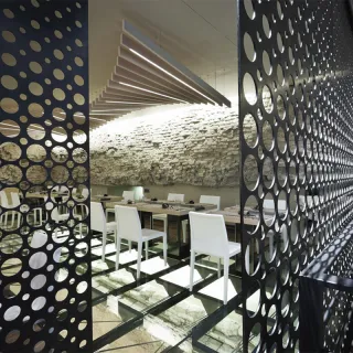 Perforated Interior Decoration