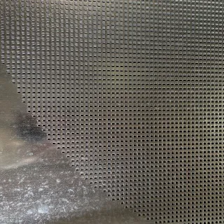 Galvanized Square Hole Perforated Sheet