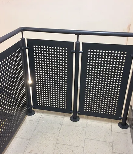 Perforated Metal Floor and Stair Tread Protection