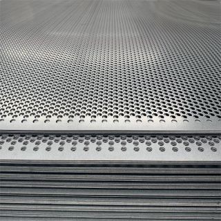 Galvanized Round Hole Perforated Sheet